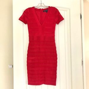 NWOT Red Bodycon French Connection Dress